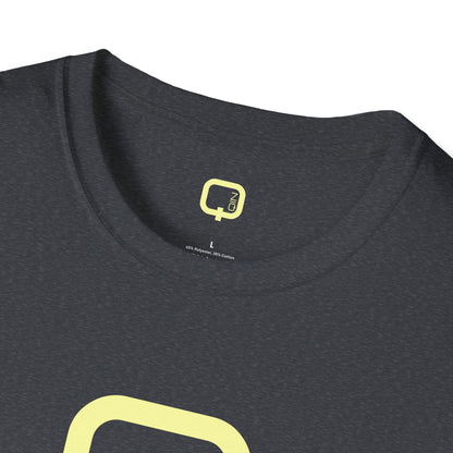 Qn Logo T‑Shirt — Minimalist Retro Tech Graphic Tee