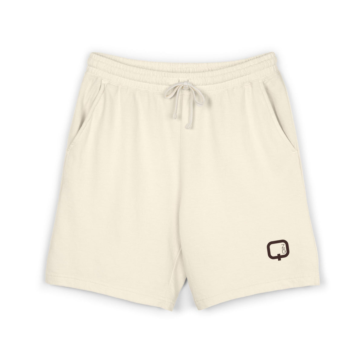 Lightweight Fleece Sweat Shorts Garment-Dyed Casual Lounge Shorts