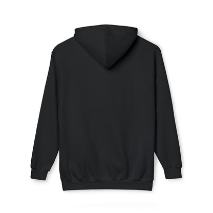 Gold Q Logo Hoodie — Minimalist Black Pullover