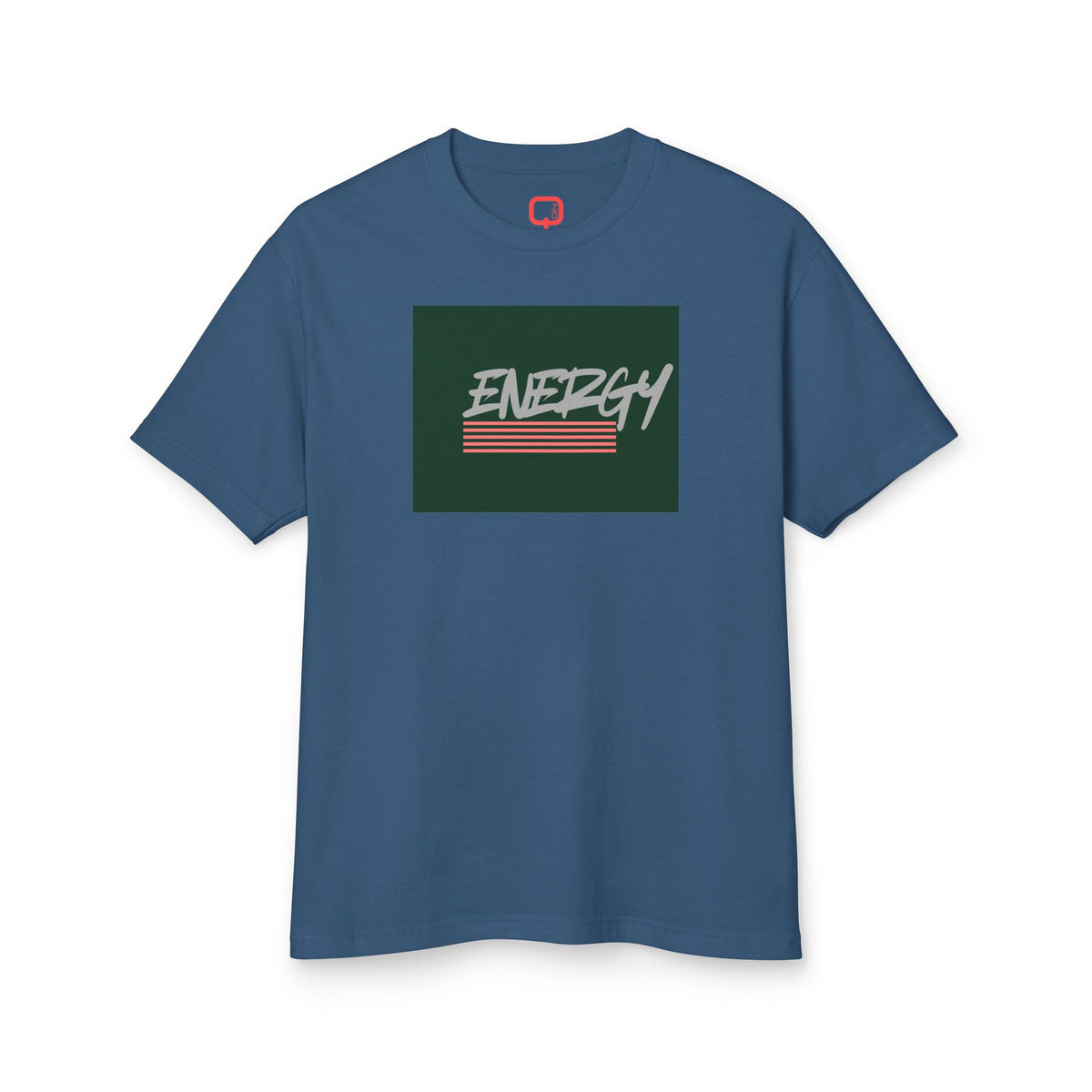 Energy Retro Graphic Tee  Vintage Stripe Script T-Shirt
