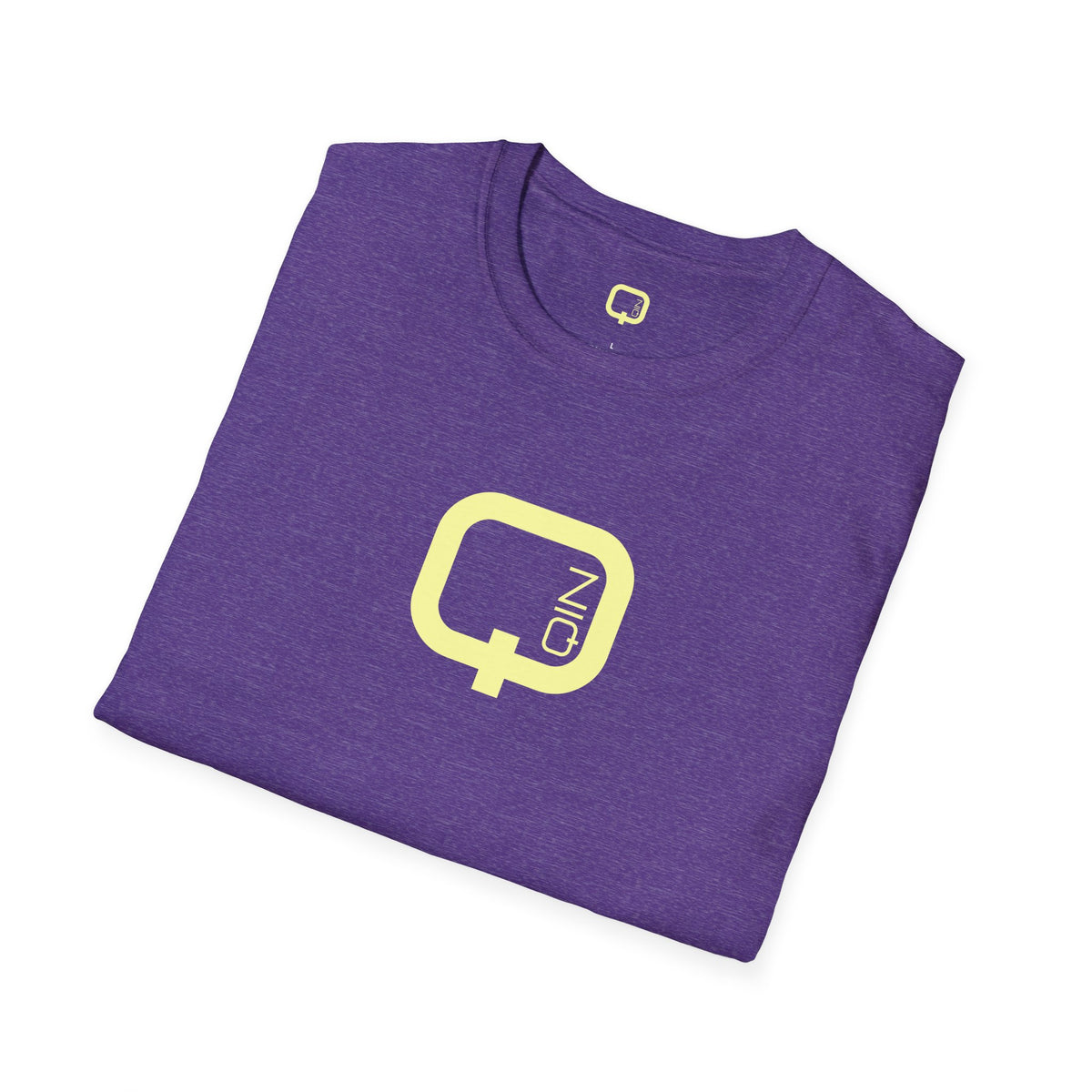Qn Logo T‑Shirt — Minimalist Retro Tech Graphic Tee