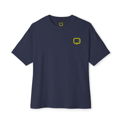 Minimalist Logo Tee Small Chest Icon Boxy T-Shirt