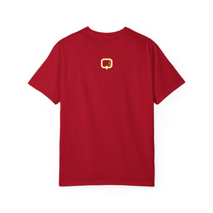 Hustler Graphic T-Shirt  Bold Neon Text Garment-Dyed Tee