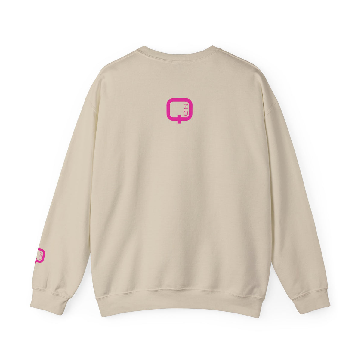 Libra Zodiac Crewneck Sweatshirt Pink Libra Symbol Graphic