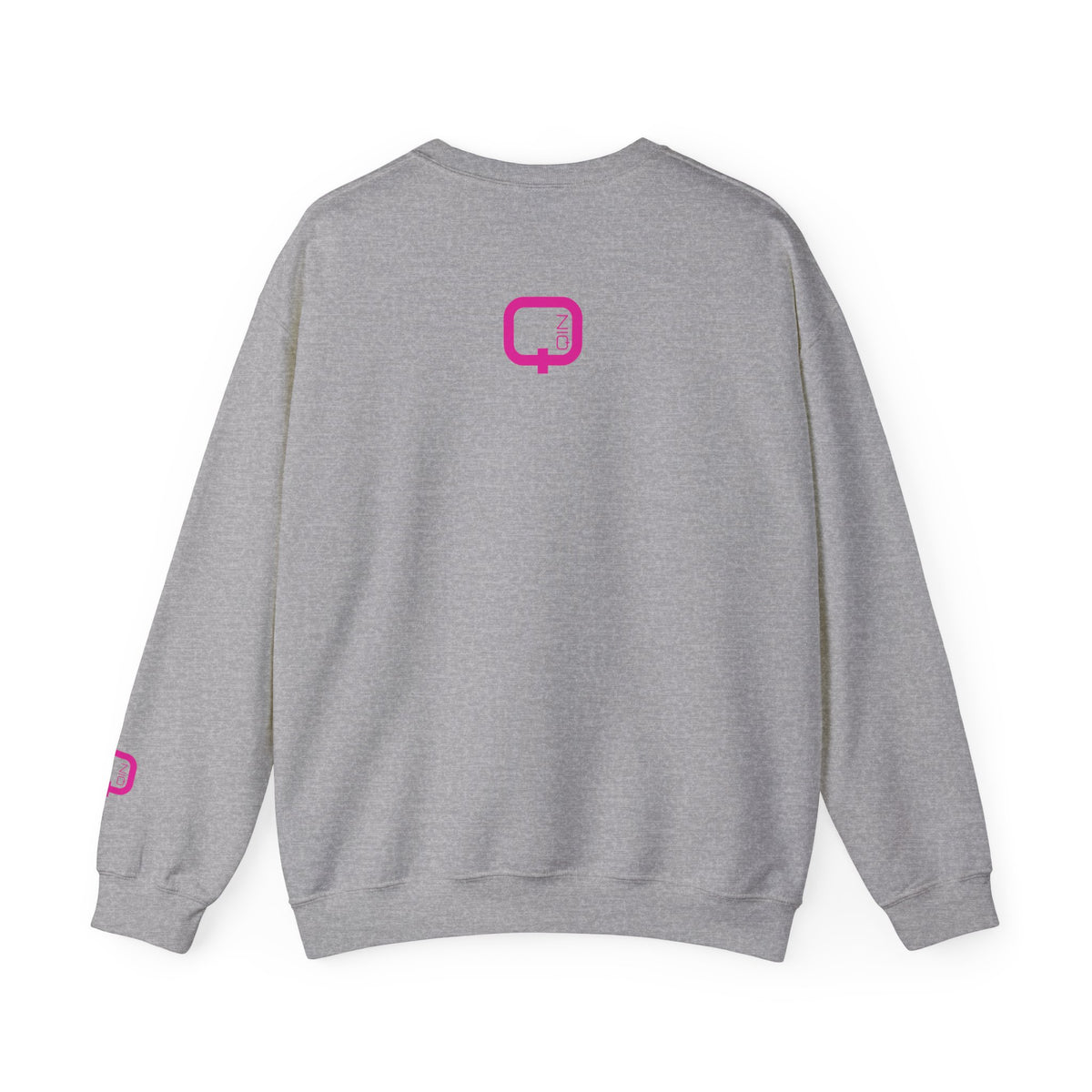 Libra Zodiac Crewneck Sweatshirt Pink Libra Symbol Graphic