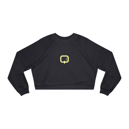 Cropped Pullover - Minimal Q Logo Cozy Fleece for Women