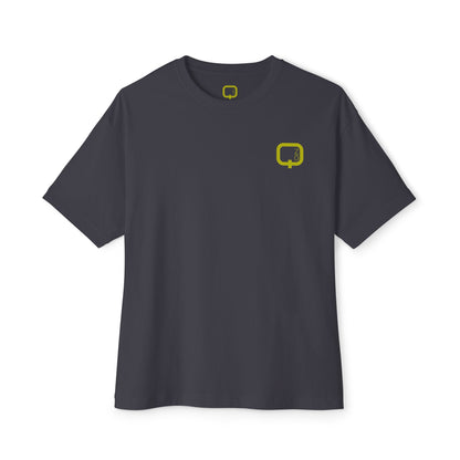 Minimalist Logo Tee Small Chest Icon Boxy T-Shirt