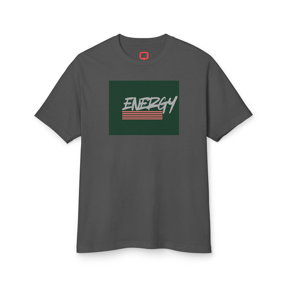 Energy Retro Graphic Tee  Vintage Stripe Script T-Shirt