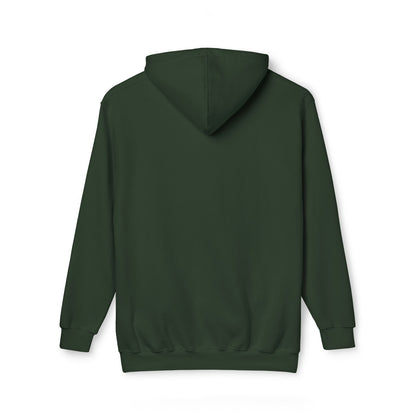 Gold Q Logo Hoodie — Minimalist Black Pullover