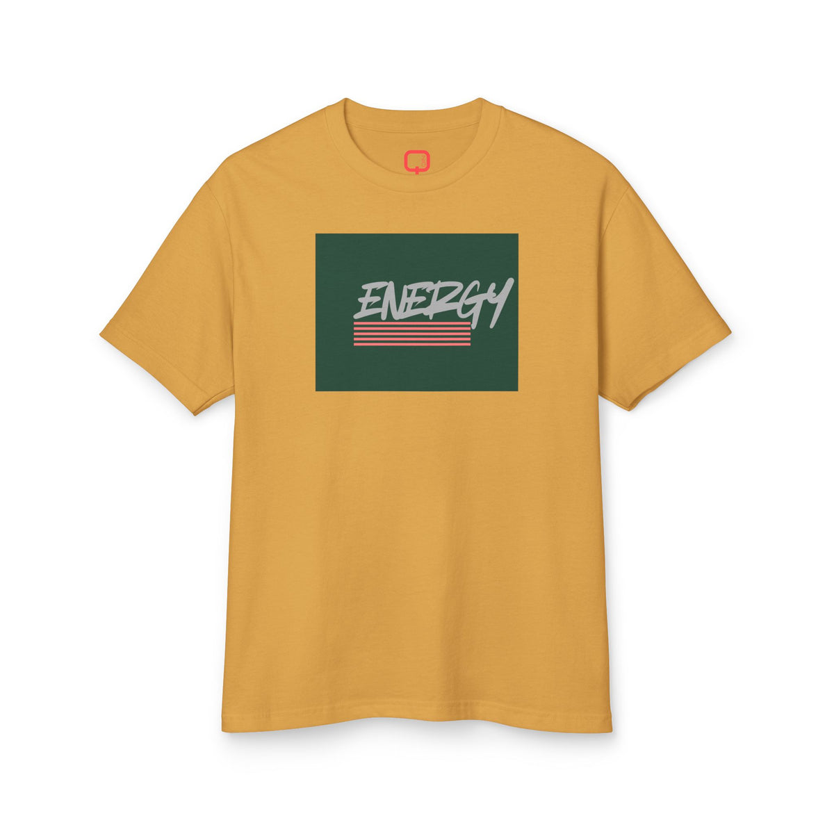 Energy Retro Graphic Tee  Vintage Stripe Script T-Shirt