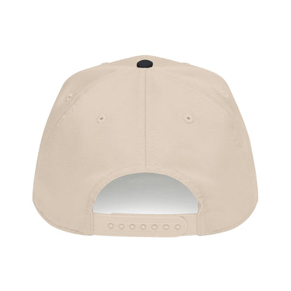 Q Coin Logo Baseball Cap  Vintage Green Embroidered Mid-Profile Hat