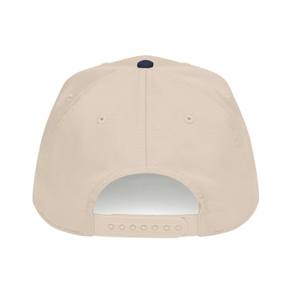 Q Coin Logo Baseball Cap  Vintage Green Embroidered Mid-Profile Hat