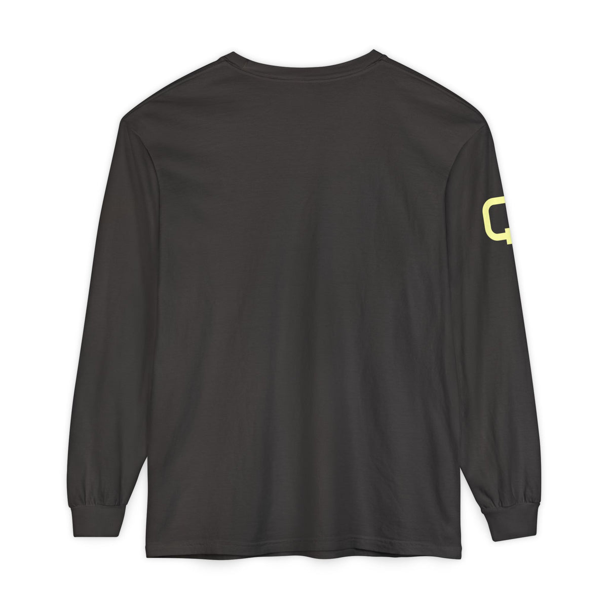 Striped Monogram 'Q' Long Sleeve Tee