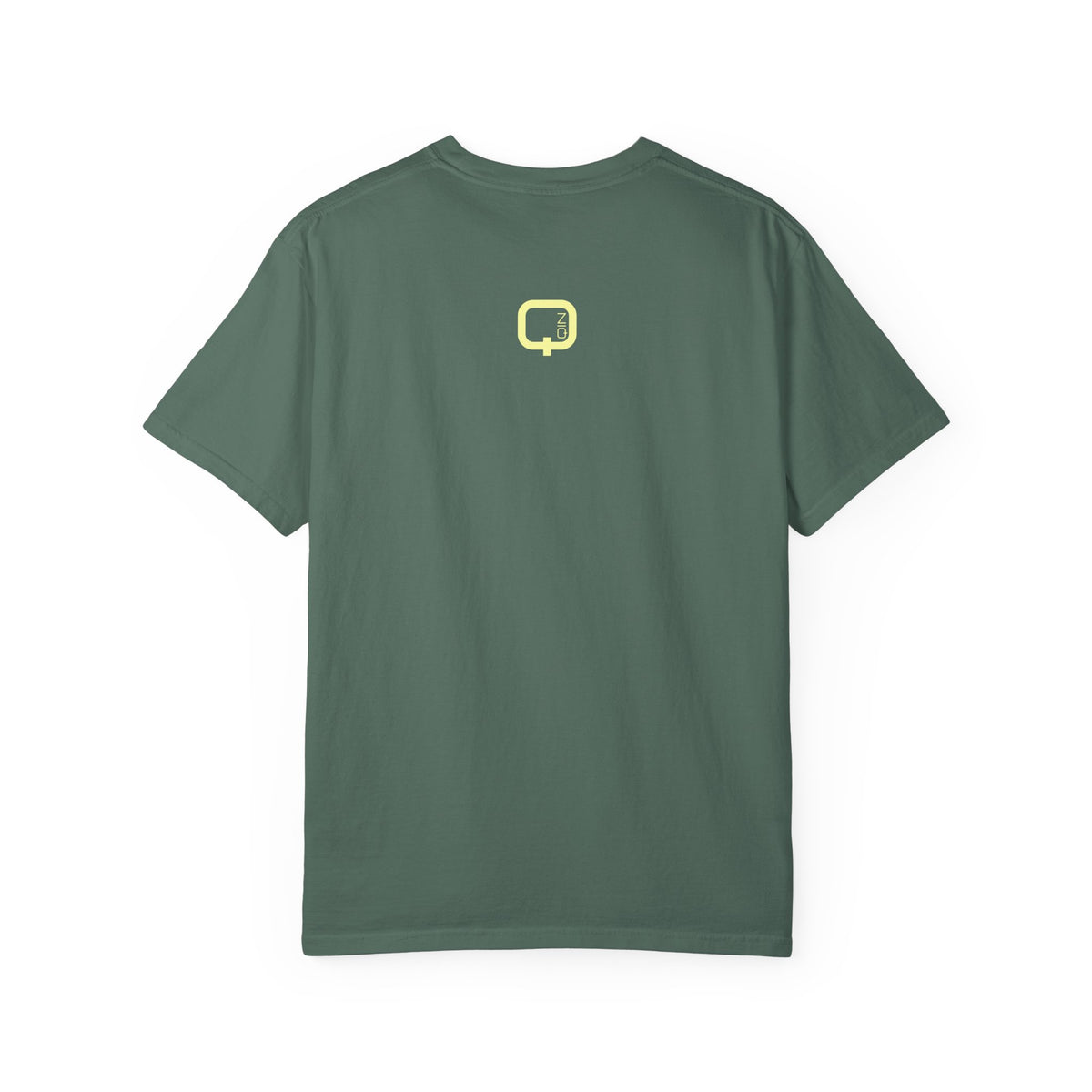 Hustler Graphic T-Shirt  Bold Neon Text Garment-Dyed Tee