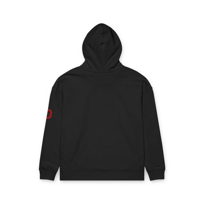 Chess Knights Hoodie Red vs Teal Checkered Graphic Pullover