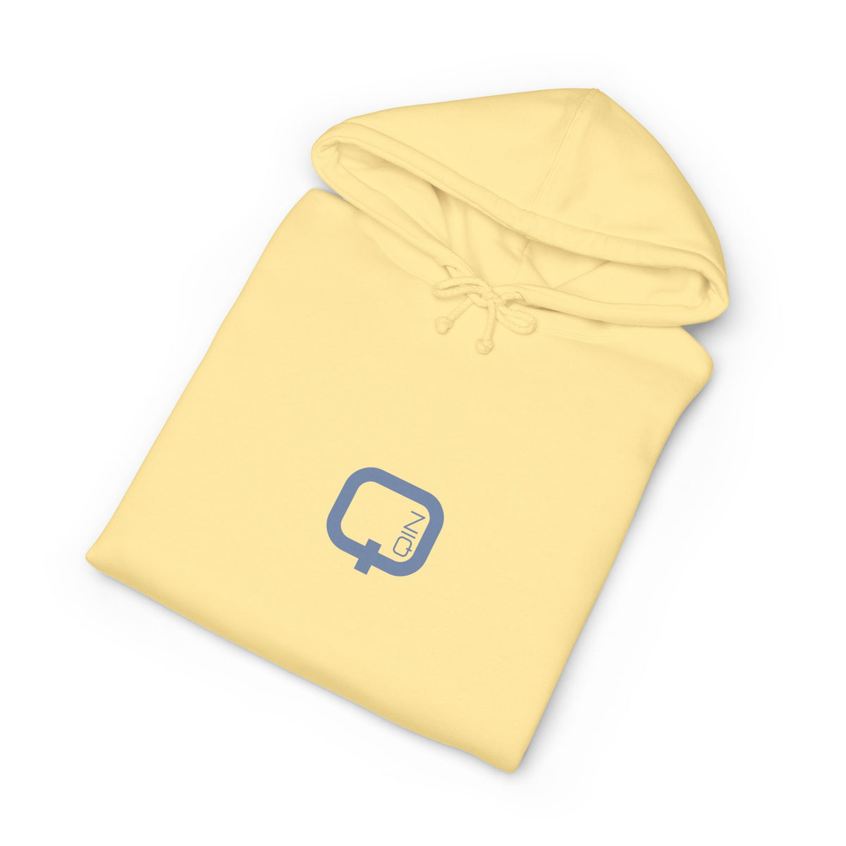 A warm yellow heavyweight hoodie