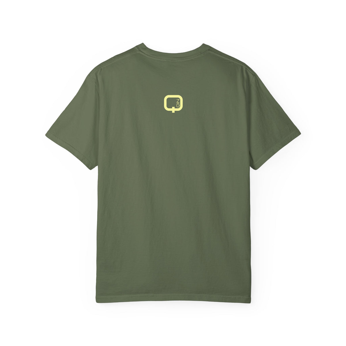 Hustler Graphic T-Shirt  Bold Neon Text Garment-Dyed Tee