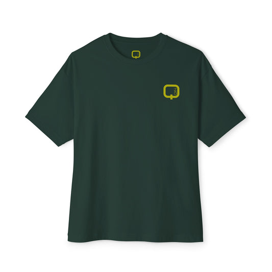Minimalist Logo Tee Small Chest Icon Boxy T-Shirt