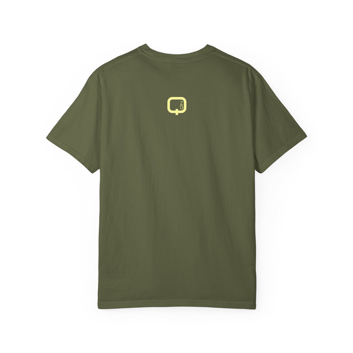 Hustler Graphic T-Shirt  Bold Neon Text Garment-Dyed Tee