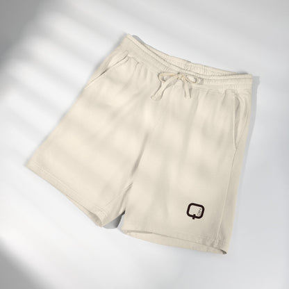 Lightweight Fleece Sweat Shorts Garment-Dyed Casual Lounge Shorts