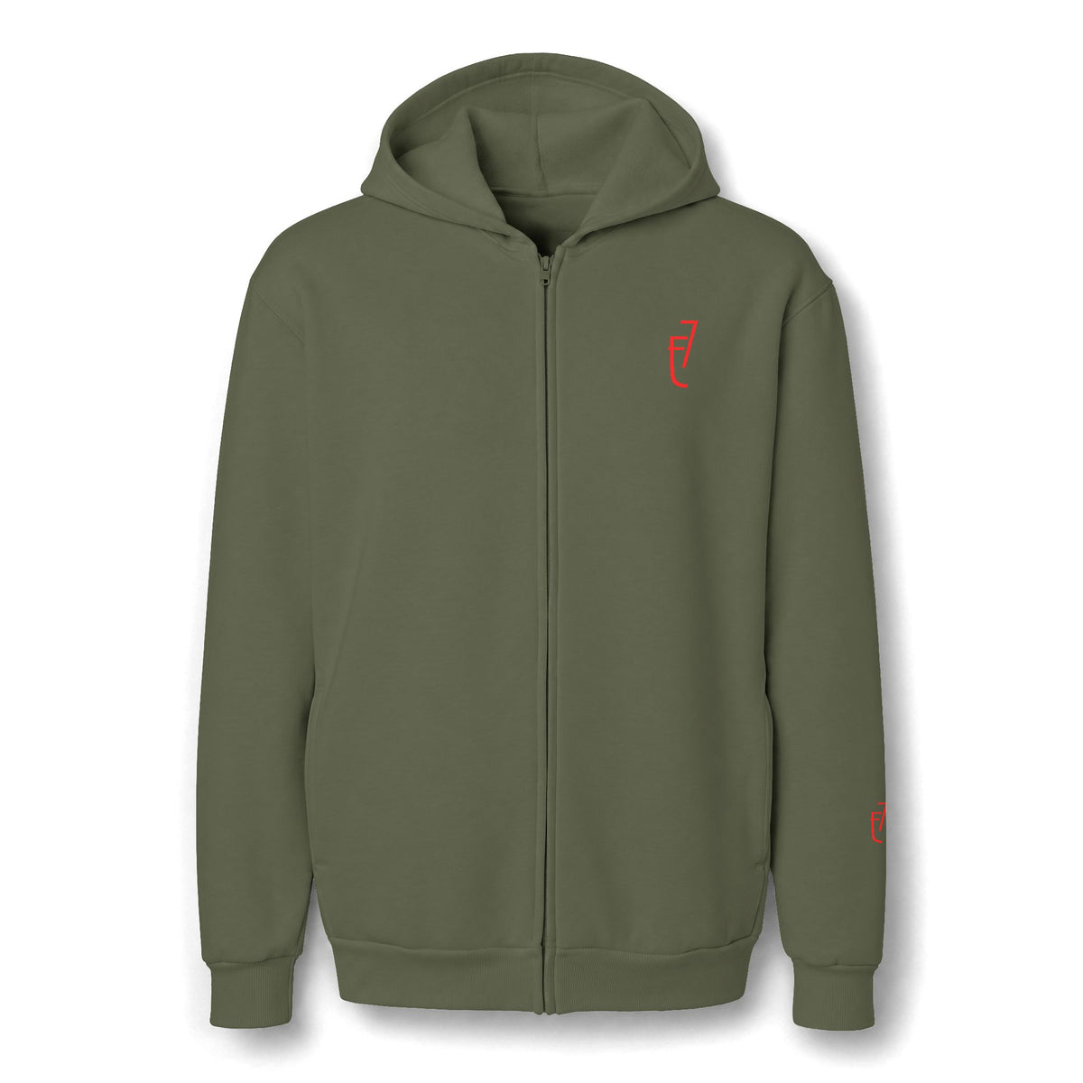 E7 Full-Zip Hoodie Sweatshirt