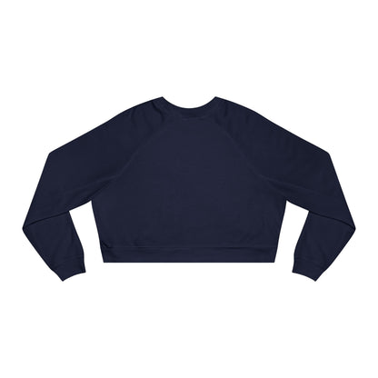Cropped Pullover - Minimal Q Logo Cozy Fleece for Women
