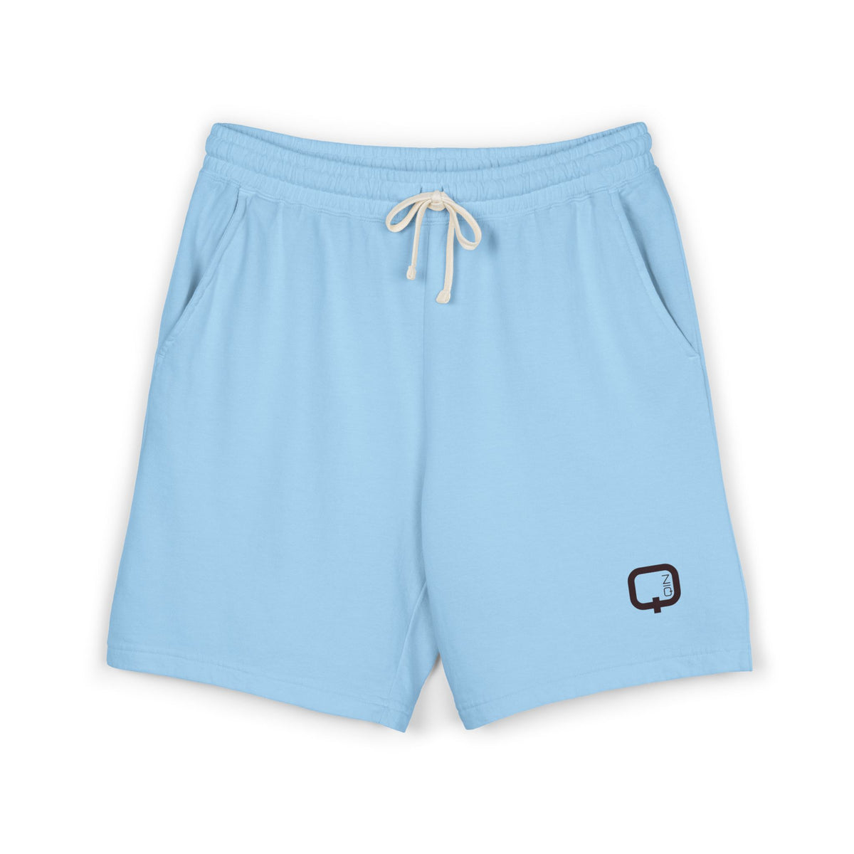 Lightweight Fleece Sweat Shorts Garment-Dyed Casual Lounge Shorts