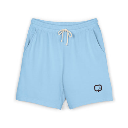 Lightweight Fleece Sweat Shorts Garment-Dyed Casual Lounge Shorts