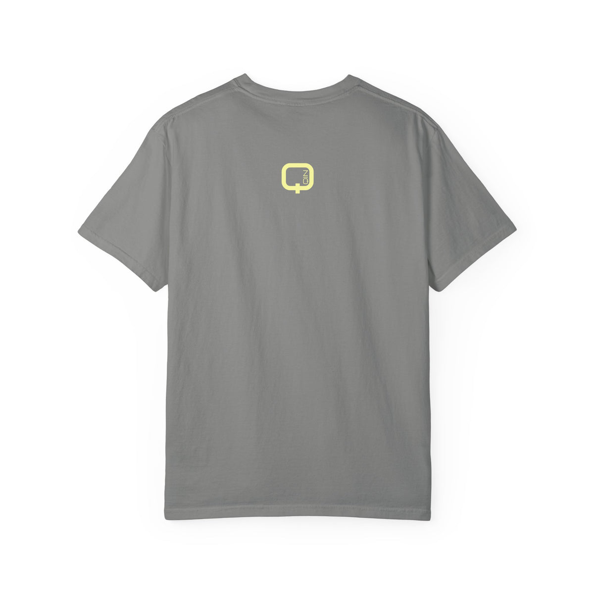 Hustler Graphic T-Shirt  Bold Neon Text Garment-Dyed Tee