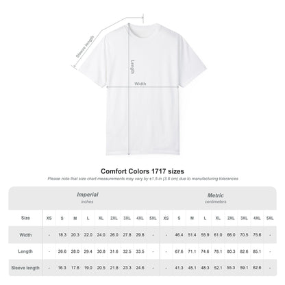 Hustler Graphic T-Shirt  Bold Neon Text Garment-Dyed Tee