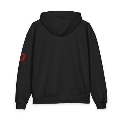 Chess Knights Hoodie Red vs Teal Checkered Graphic Pullover