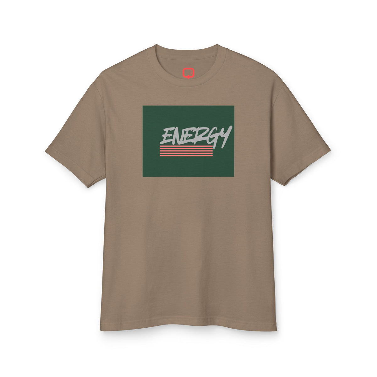 Energy Retro Graphic Tee  Vintage Stripe Script T-Shirt