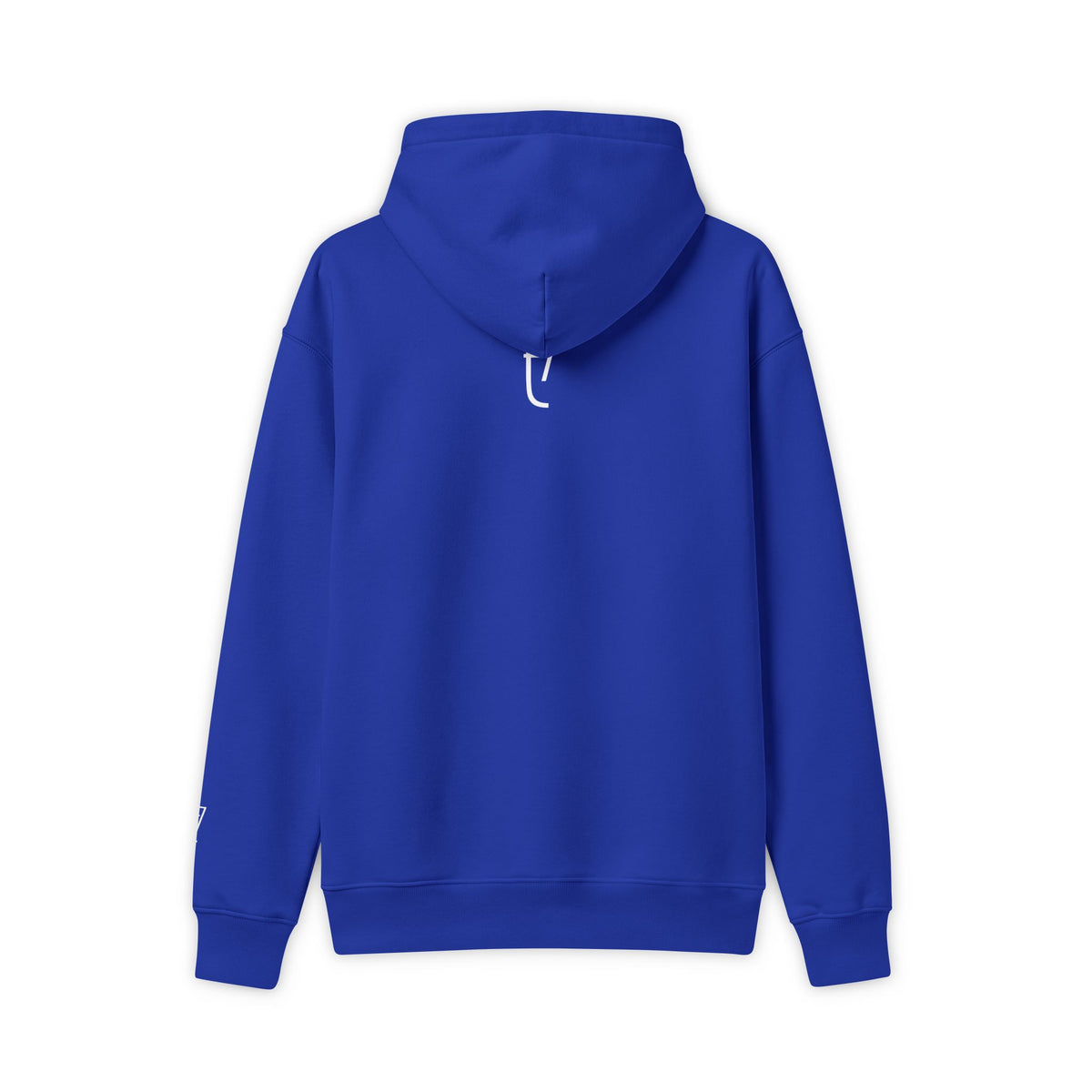 Heavyweight Royal Blue Hooded Sweatshirt