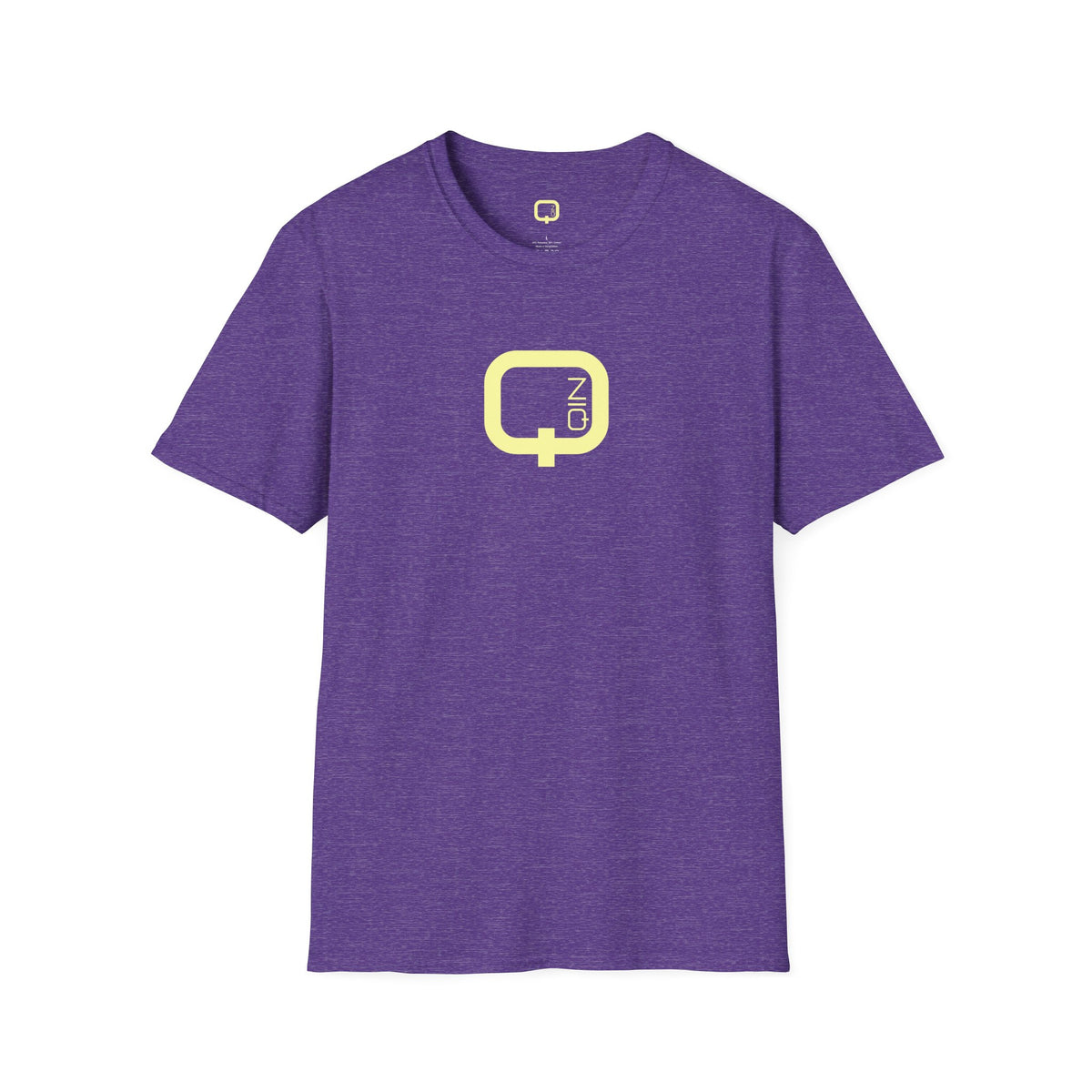 Qn Logo T‑Shirt — Minimalist Retro Tech Graphic Tee