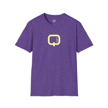 Qn Logo T‑Shirt — Minimalist Retro Tech Graphic Tee