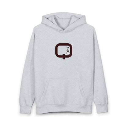 Minimalist Q-On Logo Hoodie Urban Pullover Sweatshirt