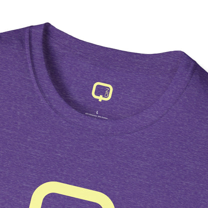 Qn Logo T‑Shirt — Minimalist Retro Tech Graphic Tee